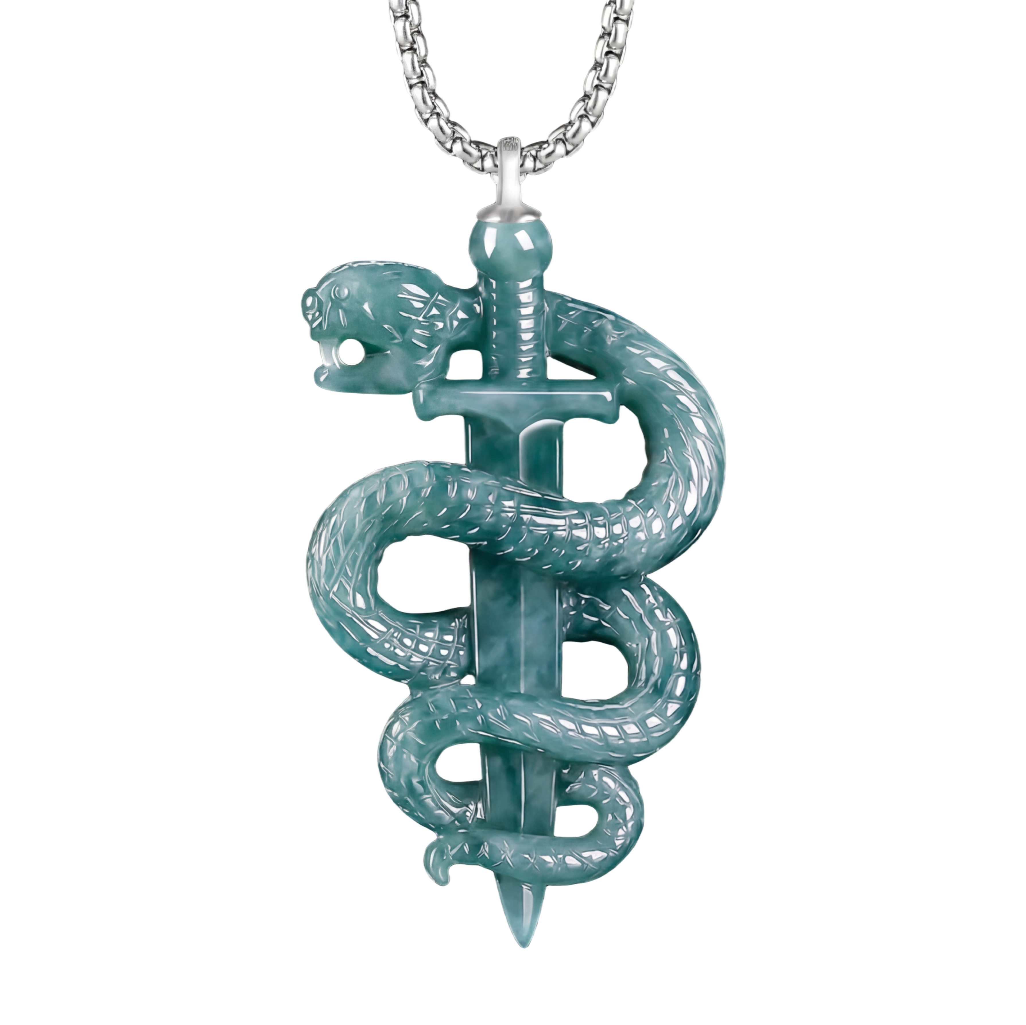 Jade Necklace Dagger